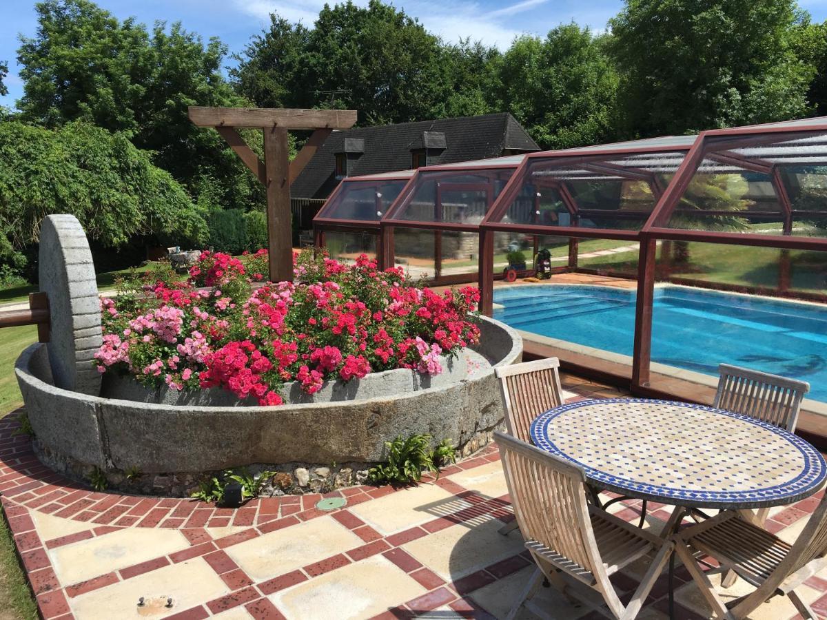 Villa Domaine Reve Normand Honfleur 10 Pax Genneville Exterior foto